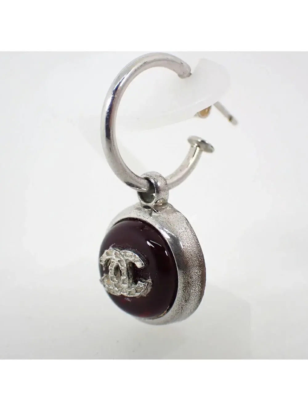 Chanel Cc Logo Earrings Metal #222133C38B